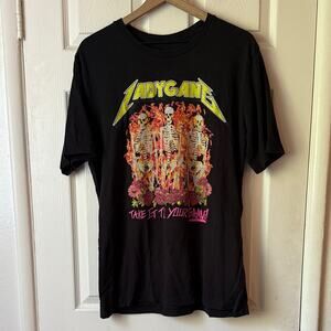 LADYGANG Tour T-Shirt Black size XL